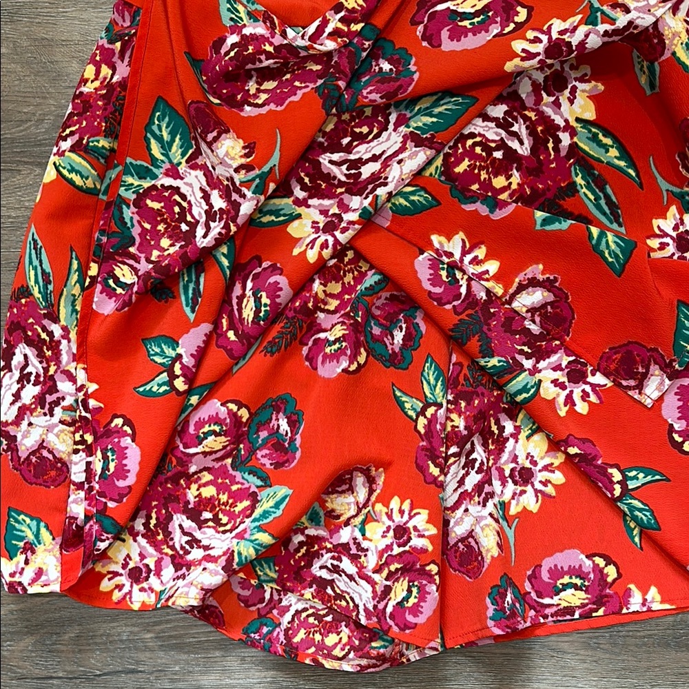 Floral Red Dress*Nordstrom* - Picture 5 of 9